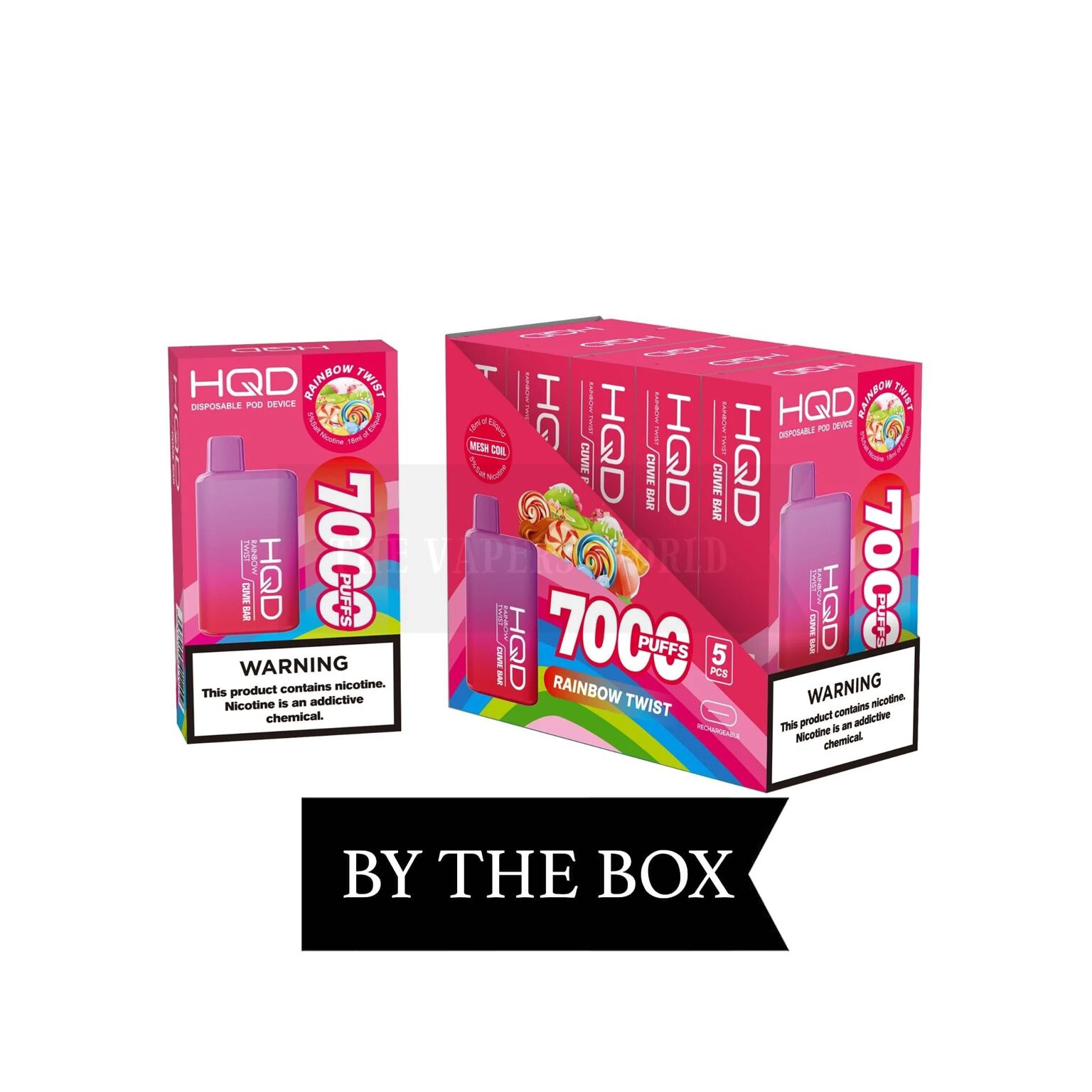 HQD Cuvie BAR Disposable Vape Device 7000 Puffs - Image 6