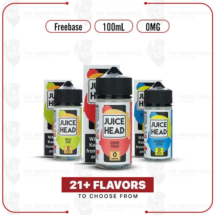 Juice Head 100ml E-Juice 0MG