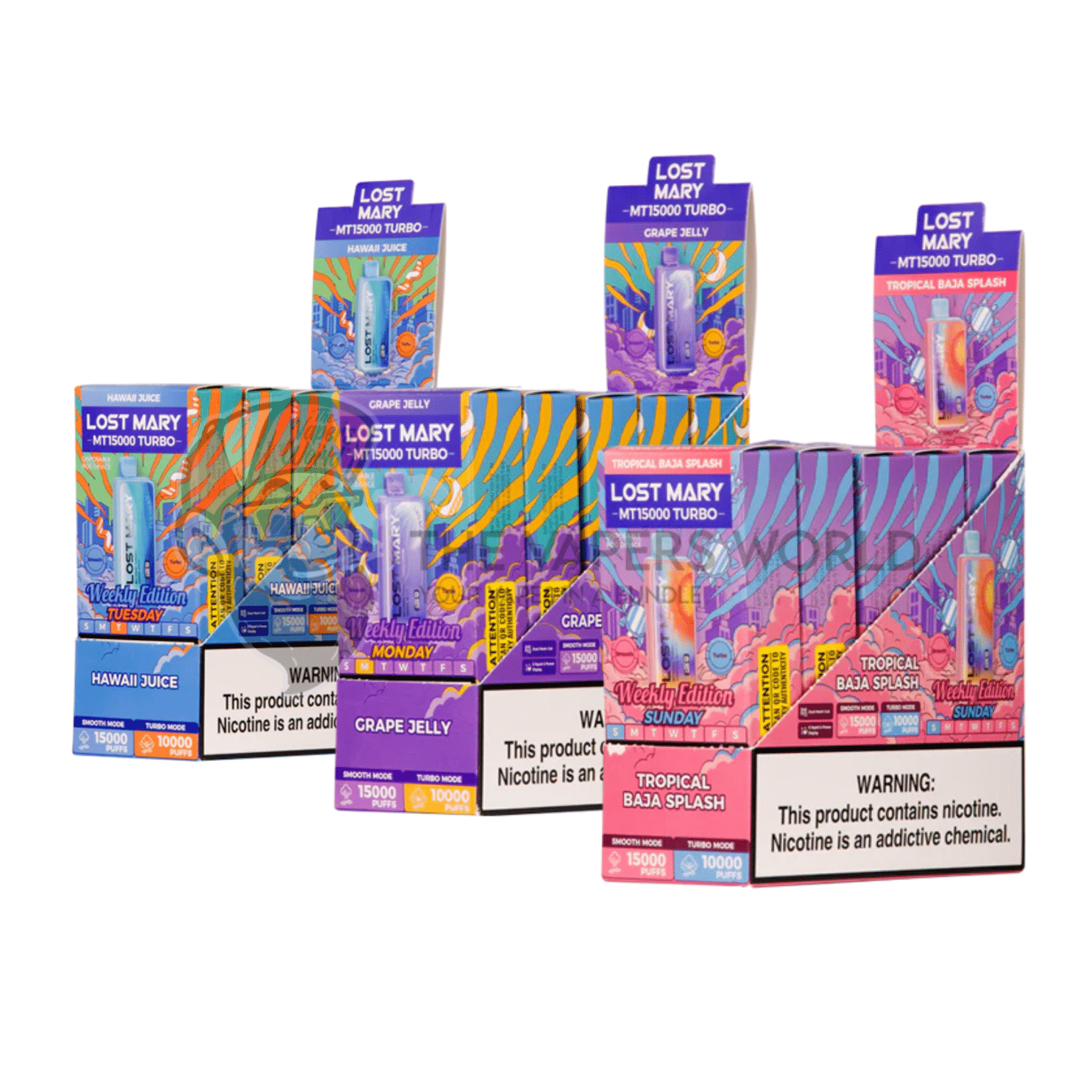 MT15000 Turbo 15k Puffs Weekly Edition Disposable Vape - Image 2