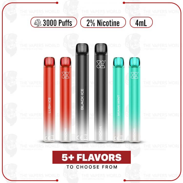 Voom Mesh Mini 2% 3000 Puff Disposable