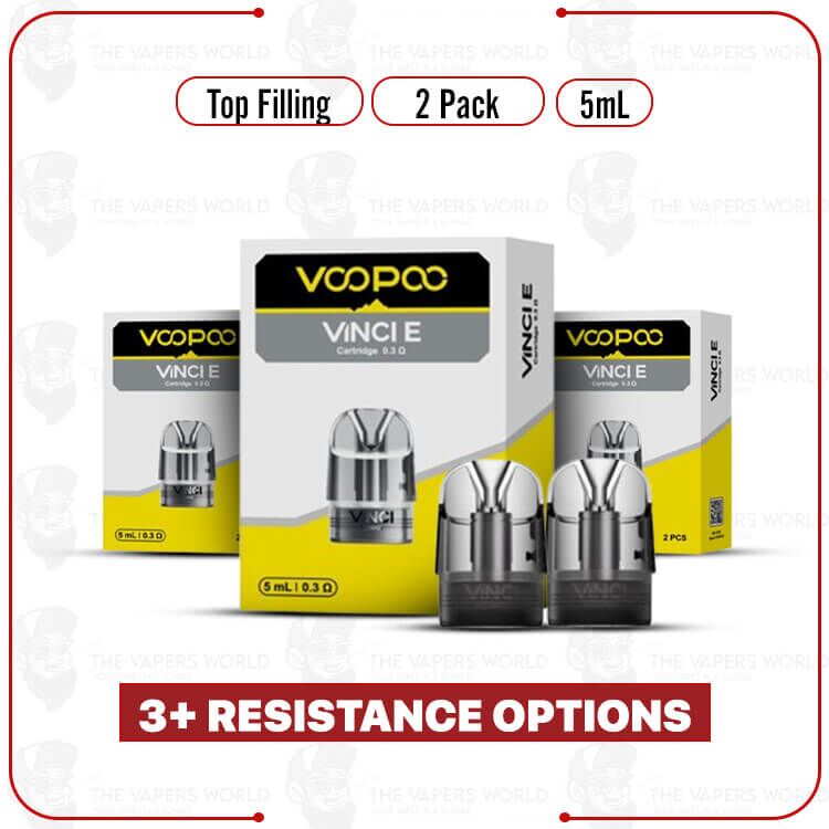 VooPoo Vinci E Replacement Pod - 2PK