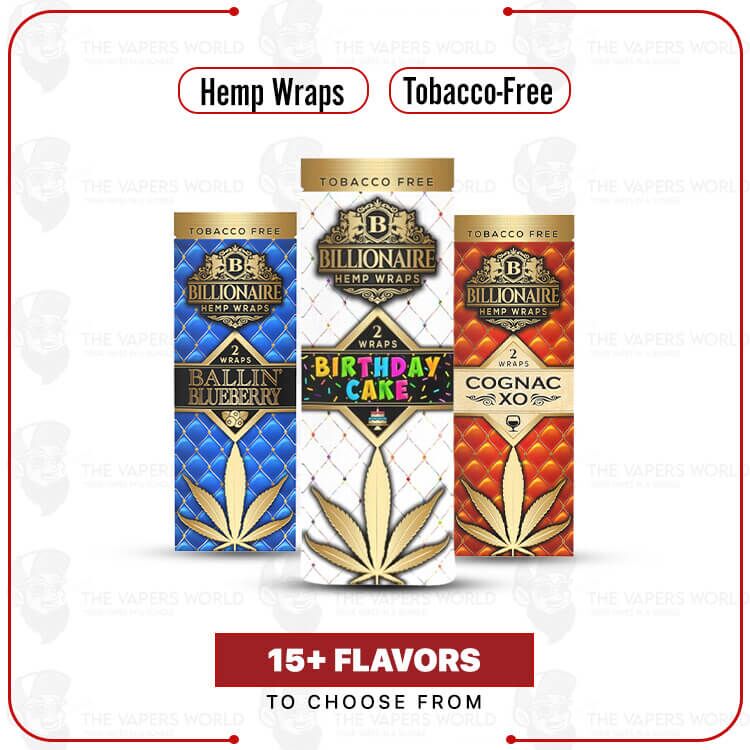 Billionaire Hemp Wraps – Private Reserve – 50/25’s