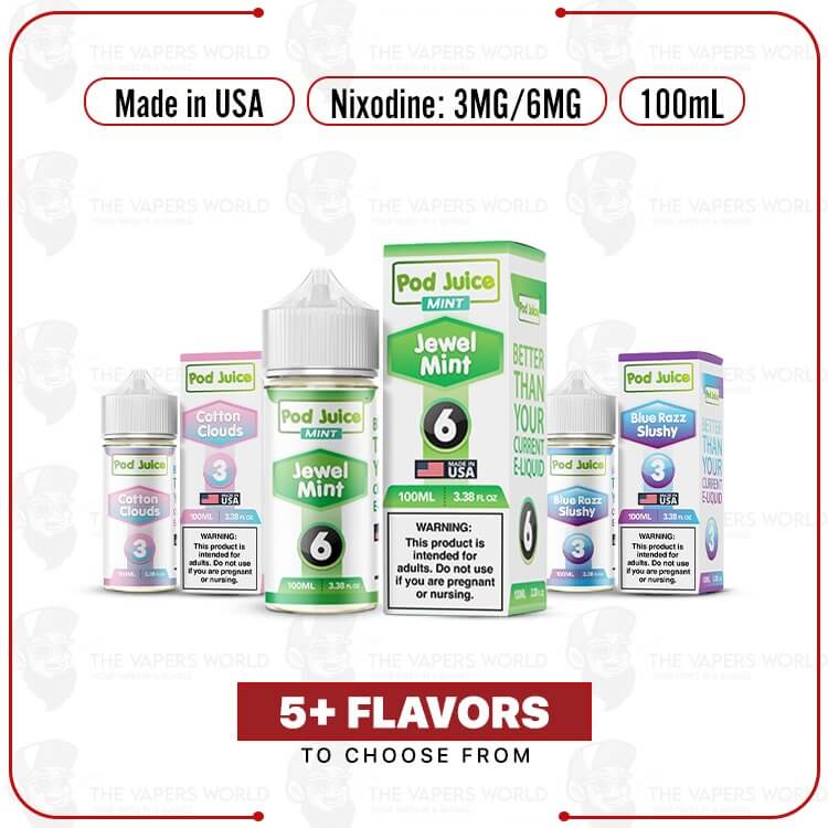Pod Juice Nixodine 100mL E-Juice