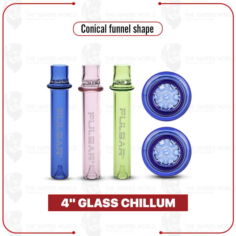Pulsar HoneyComb Glass Chillum