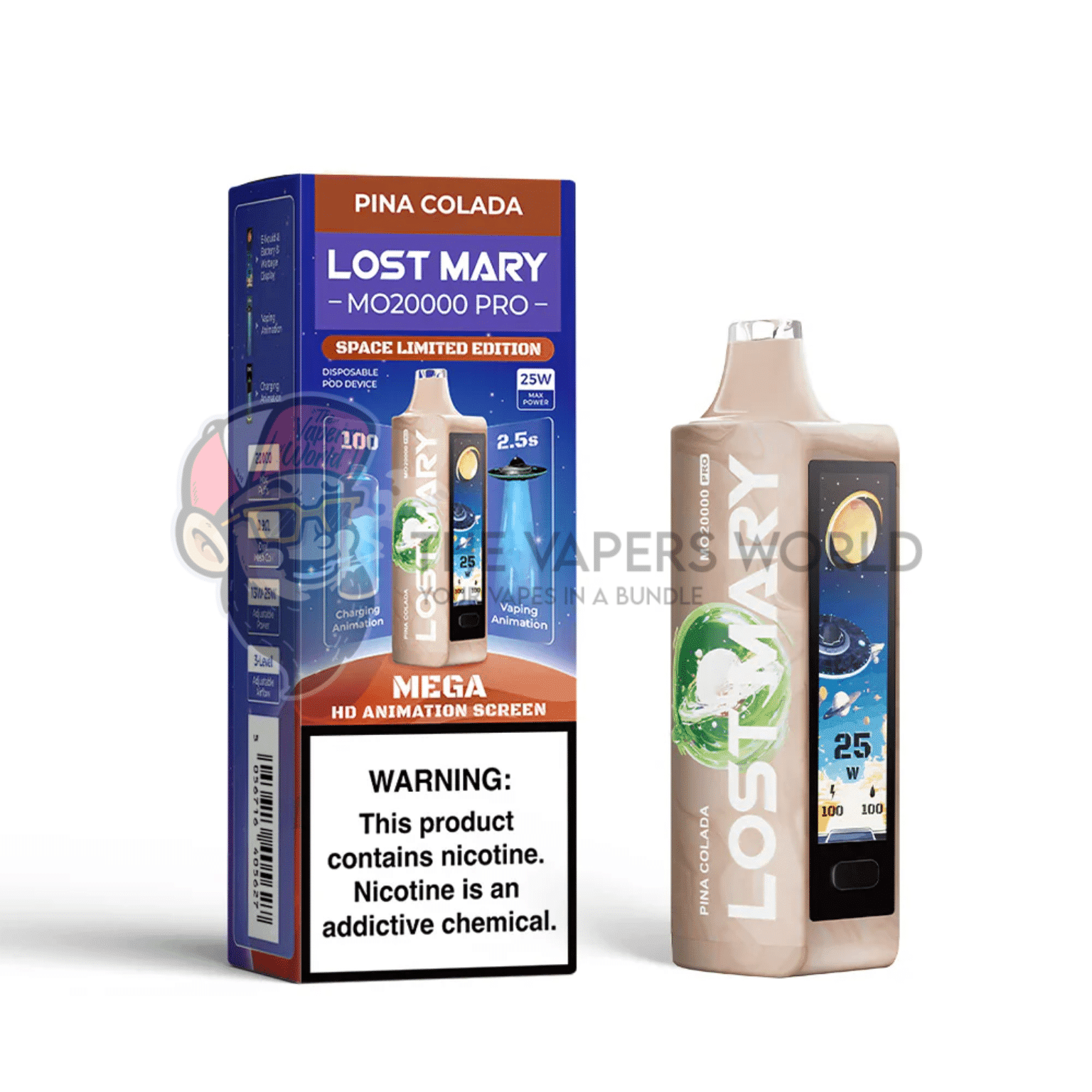 MO20000 Pro 20K Puffs Space Limited Edition Disposable Vape - Image 2