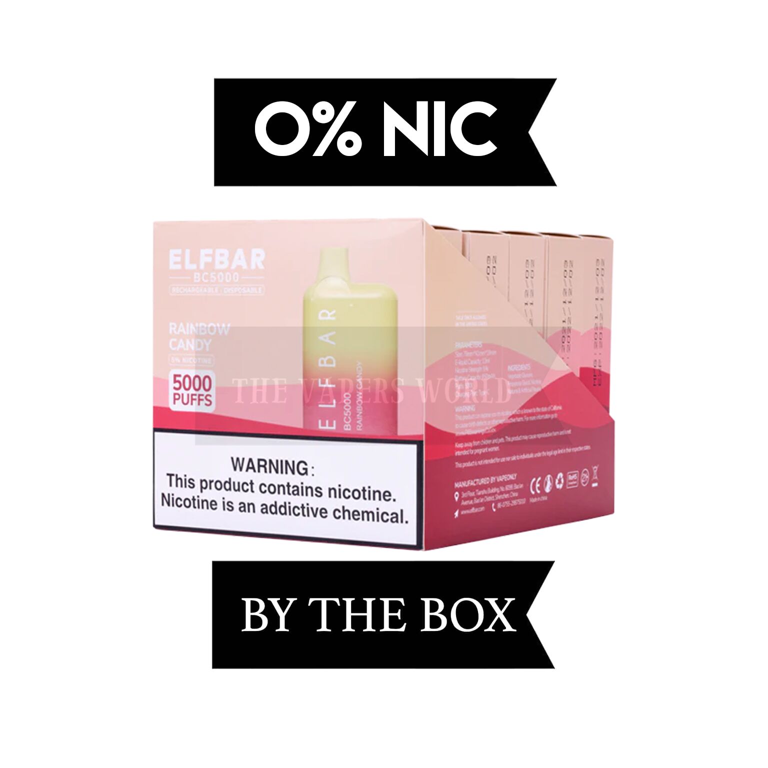 BC5000 0-Nic Disposable Vape By The Box - Image 6