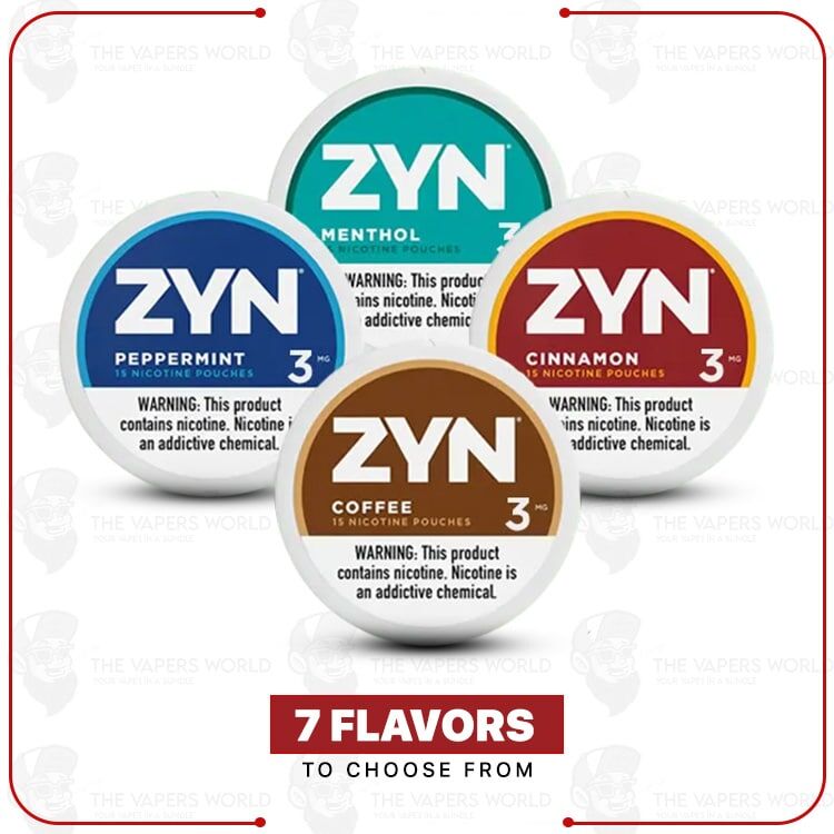 ZYN 3MG NICOTINE POUCHES