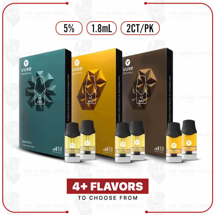 Vuse Alto Pods 5.0% - 2CT PK