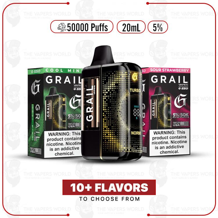 Grail G550 50K Puff Disposable