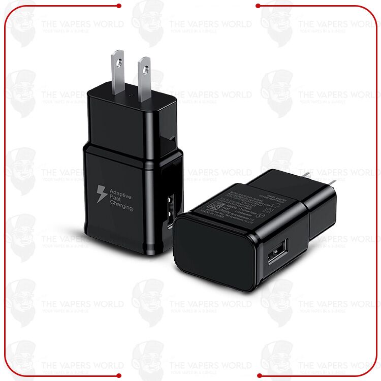 Original Usb Wall Adapter For Samsung (Black)