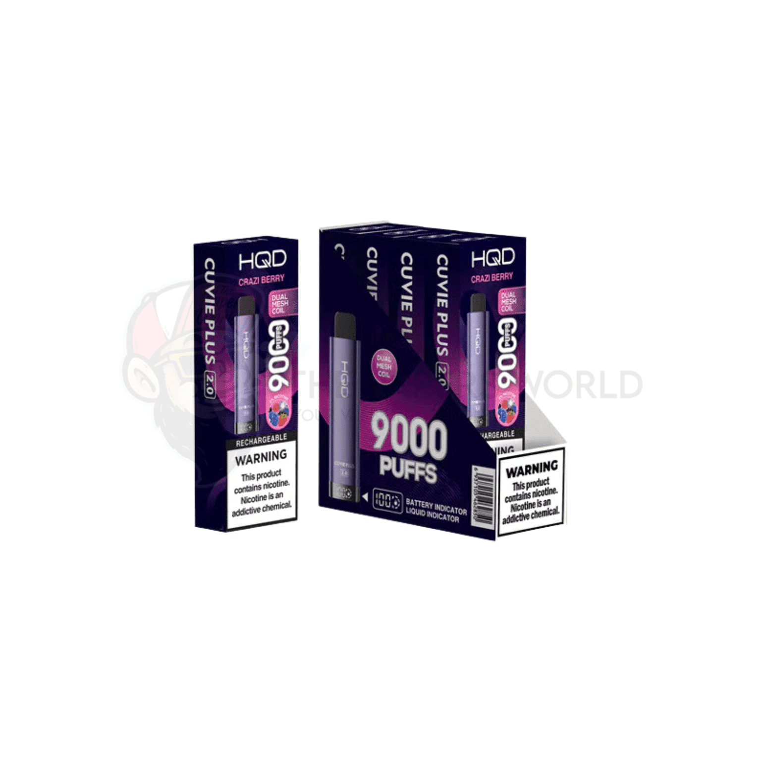 HQD Cuvie Plus 2.0 9000 Puffs Disposable Device - Image 6