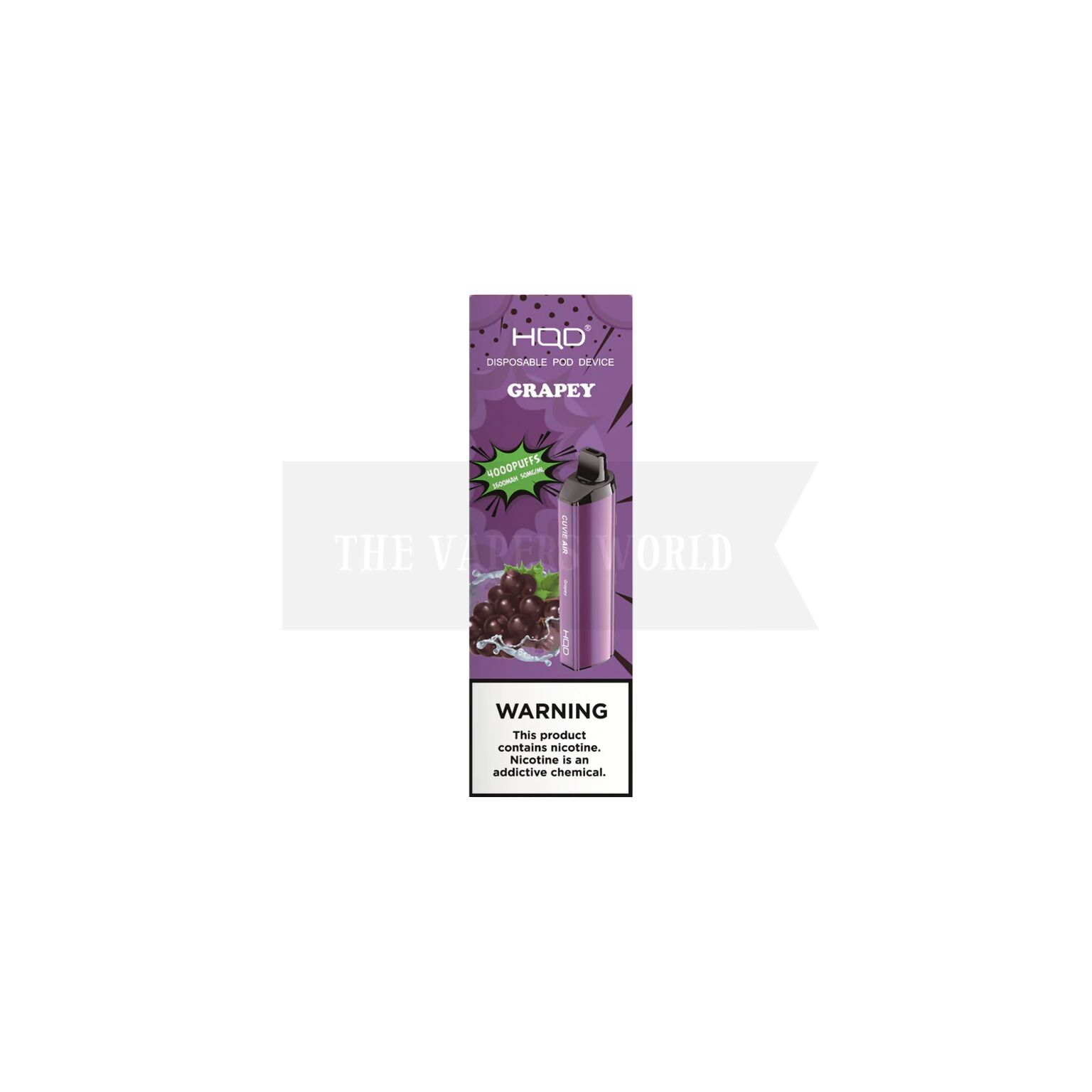 HQD Cuvie Air Vape Disposable 4000 Puffs - Image 2