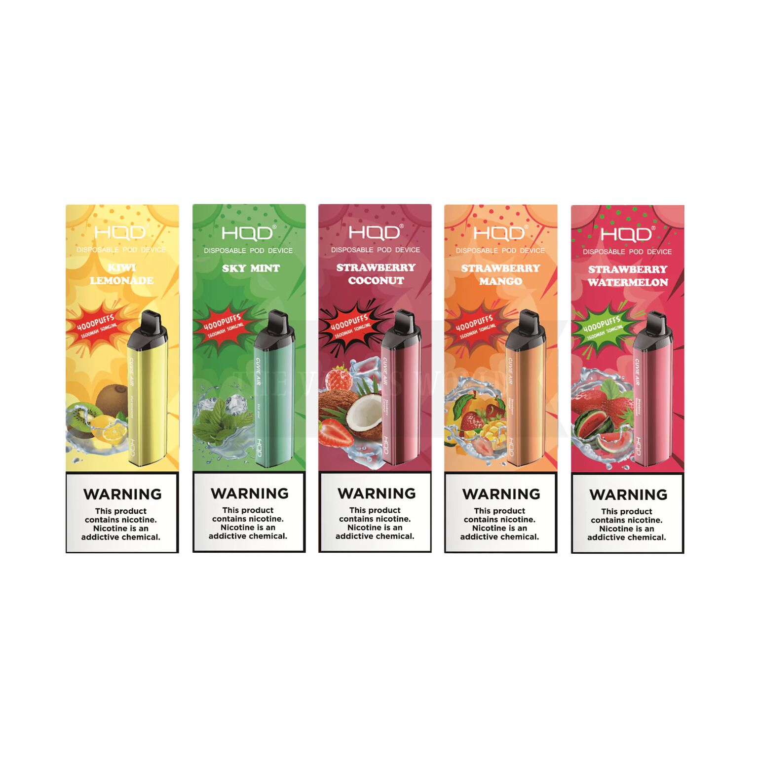 HQD Cuvie Air Vape Disposable 4000 Puffs - Image 5