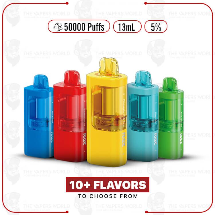 RAZ Vue 50K Disposable Refill Pod