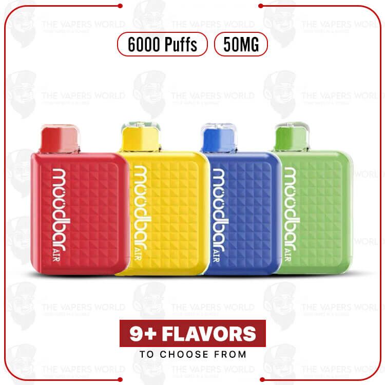 MoodBar Air PC6000 5% Disposable