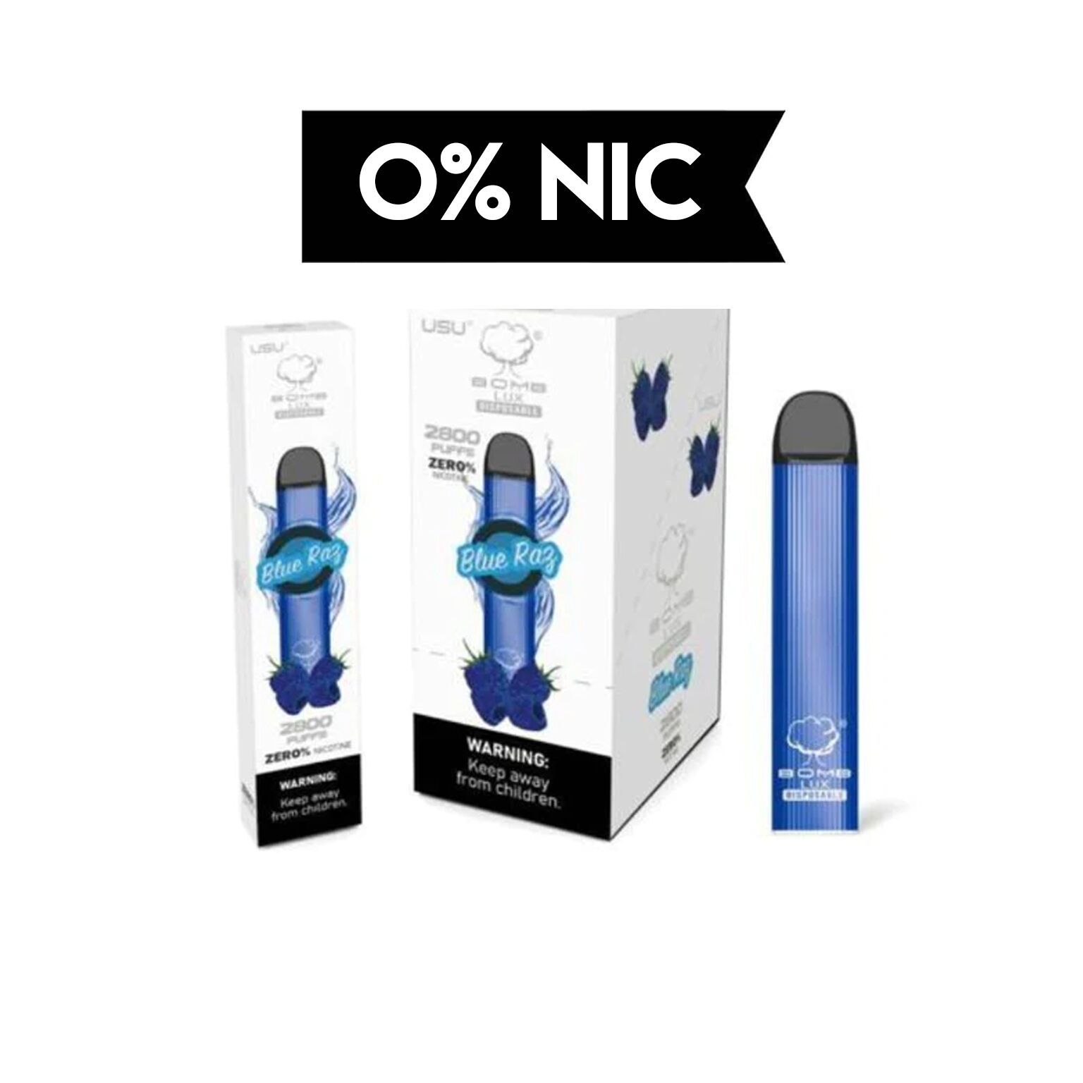 Bomb Lux Disposable 0-mg 2800 Puffs - Image 6