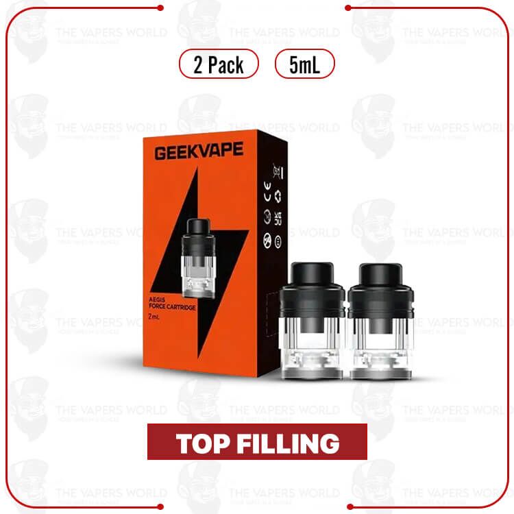 GeekVape Aegis Force Empty Replacement Pod - 2PK
