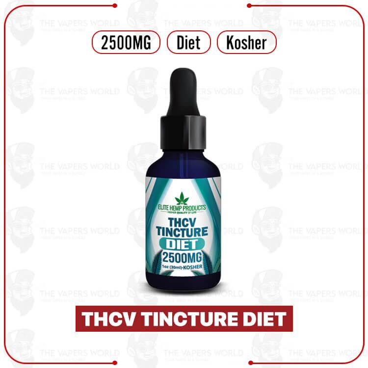 Elite Hemp - THCV Tincture 2500mg Diet