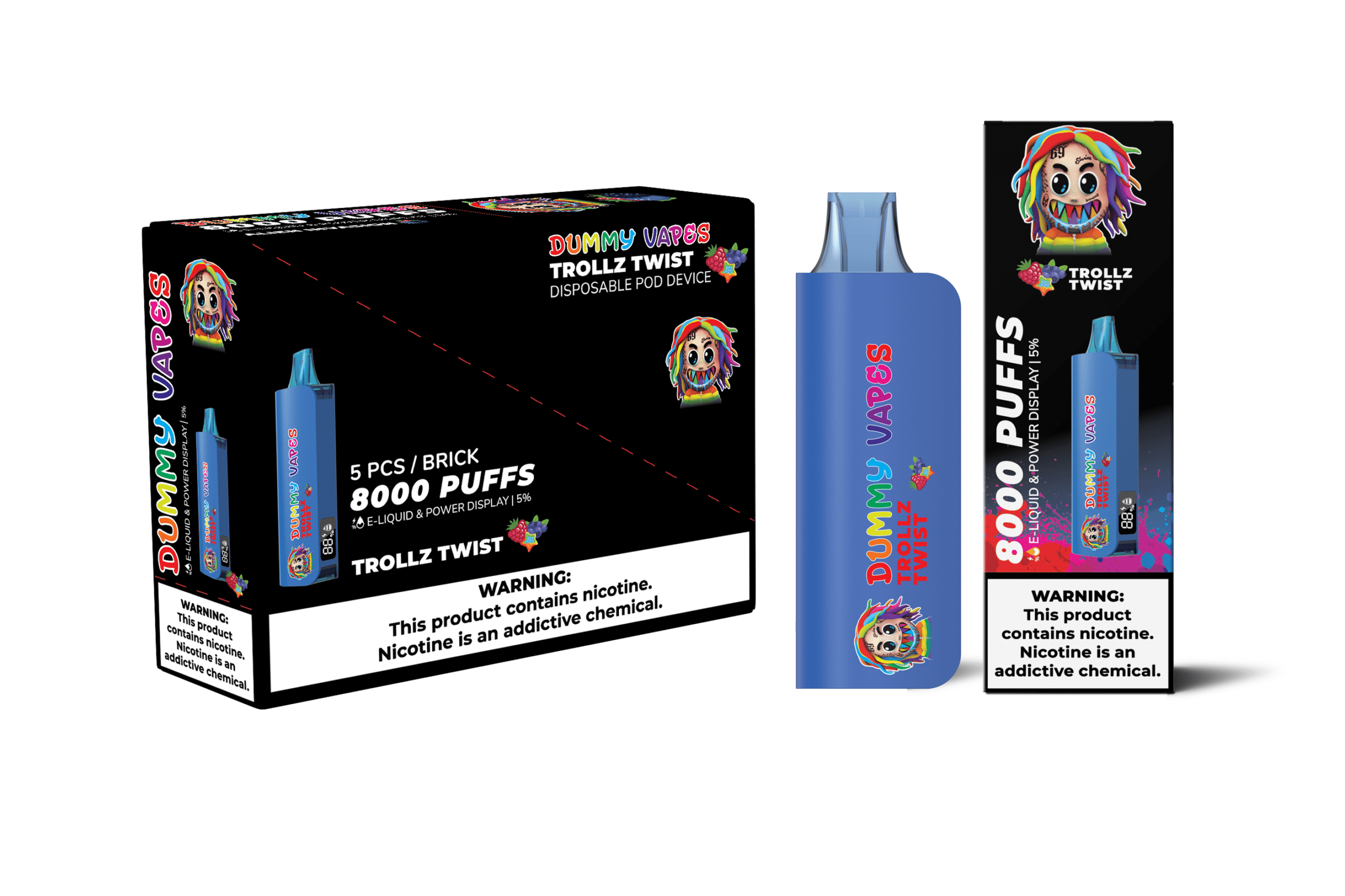 Dummy Vapes 8000 Puff Disposable Vape - Image 24